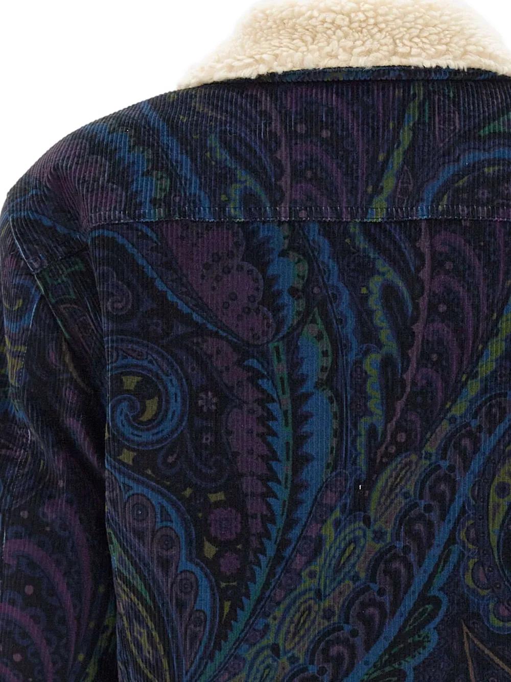 ETRO Paisley-Print Corduroy Jacket