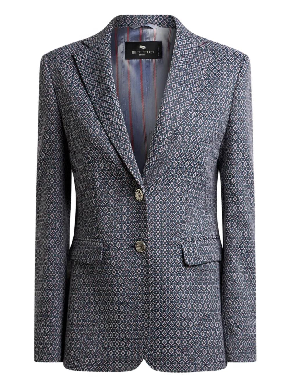 ETRO Single Button Closure Blazer for Women