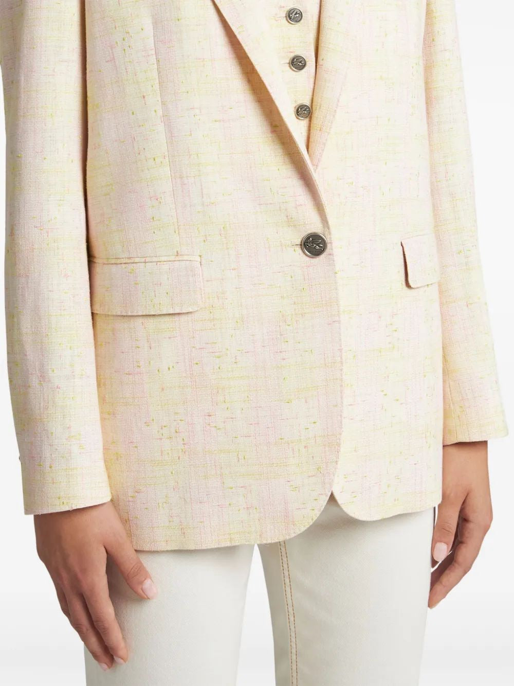 ETRO Mini Pegasus Button Blazer