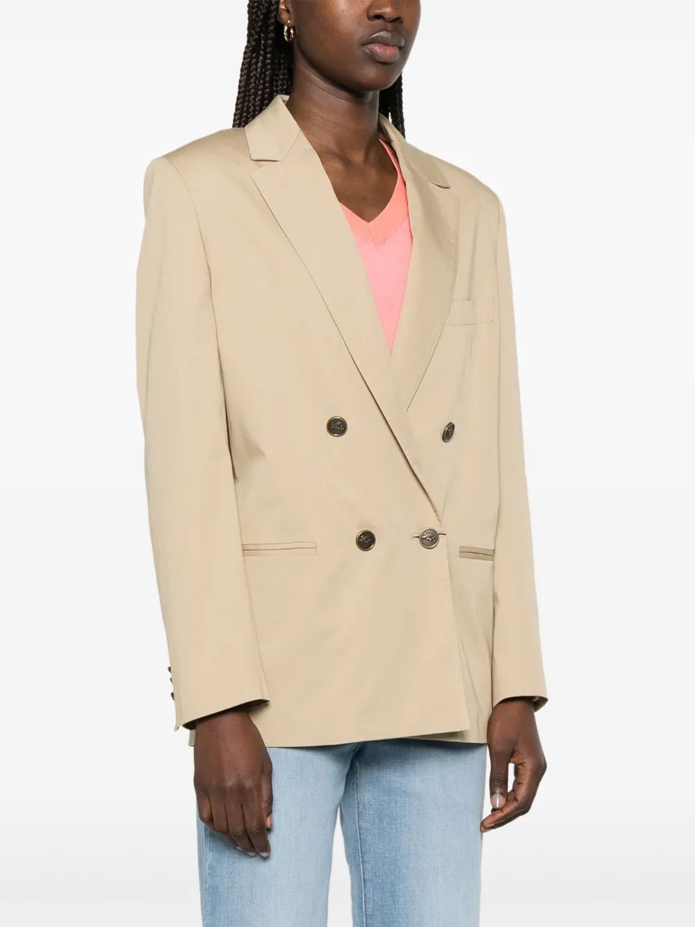 ETRO Notched Lapels Blazer for Women - SS25