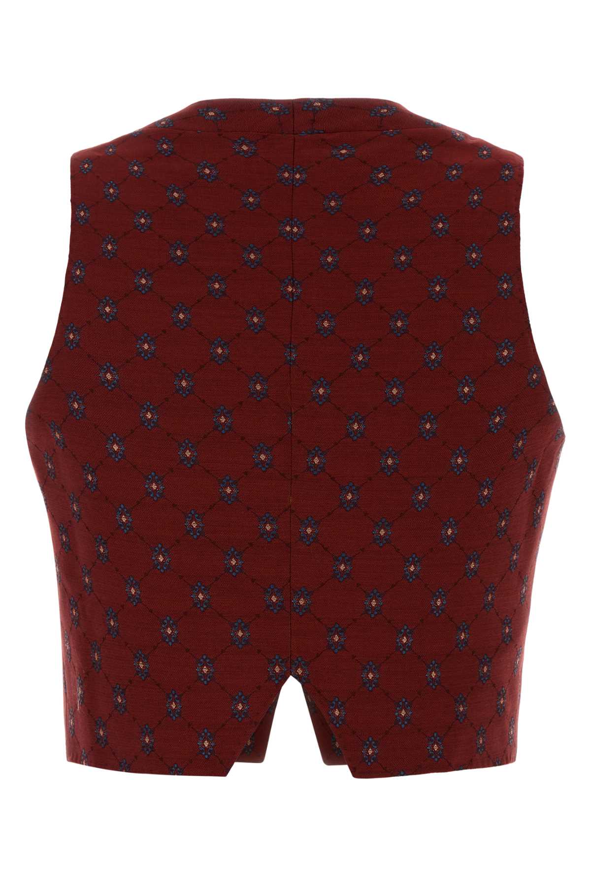 ETRO Embroidered Wool Blend Vest for Women