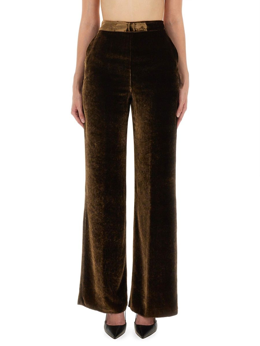 ETRO Elegant Silk-Blend Trousers for Women - FW25
