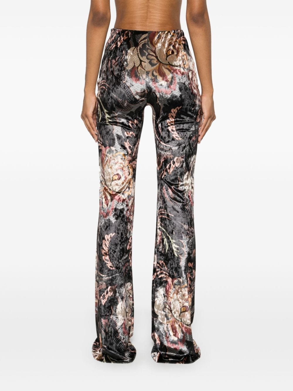 ETRO Floral Printed Flared Trousers