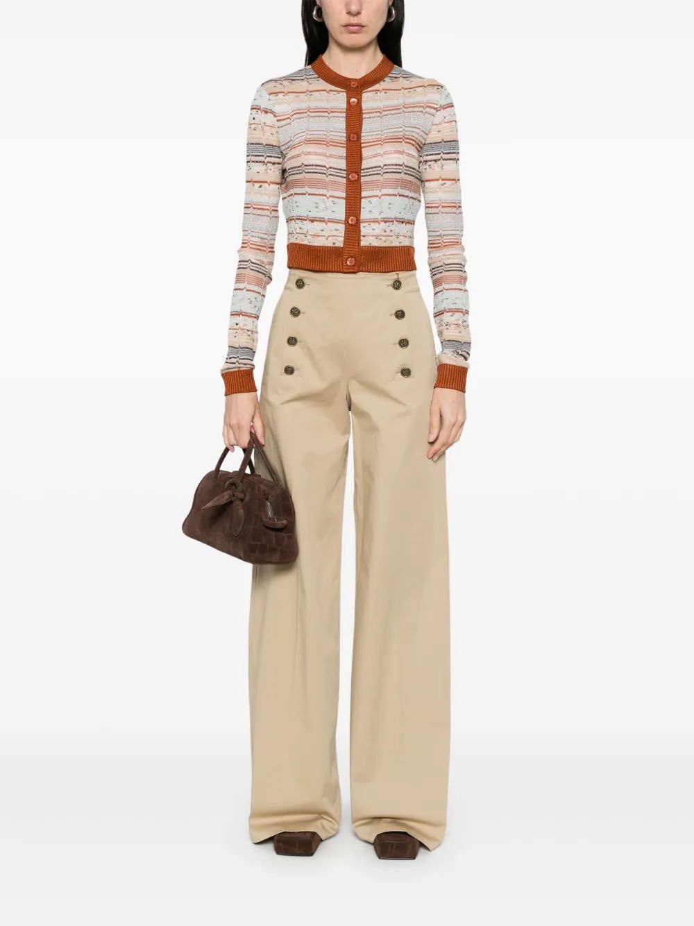 ETRO Panel Detail Trousers for Women