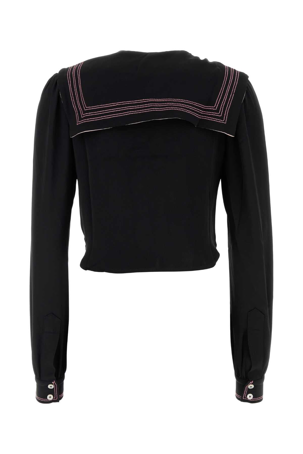 BODE Silk Seafarer Shirt for Women - SS25 Collection