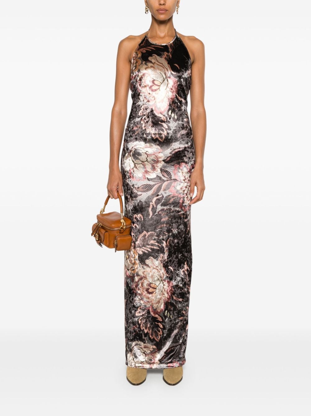 ETRO Elegant Printed Long Dress for Women