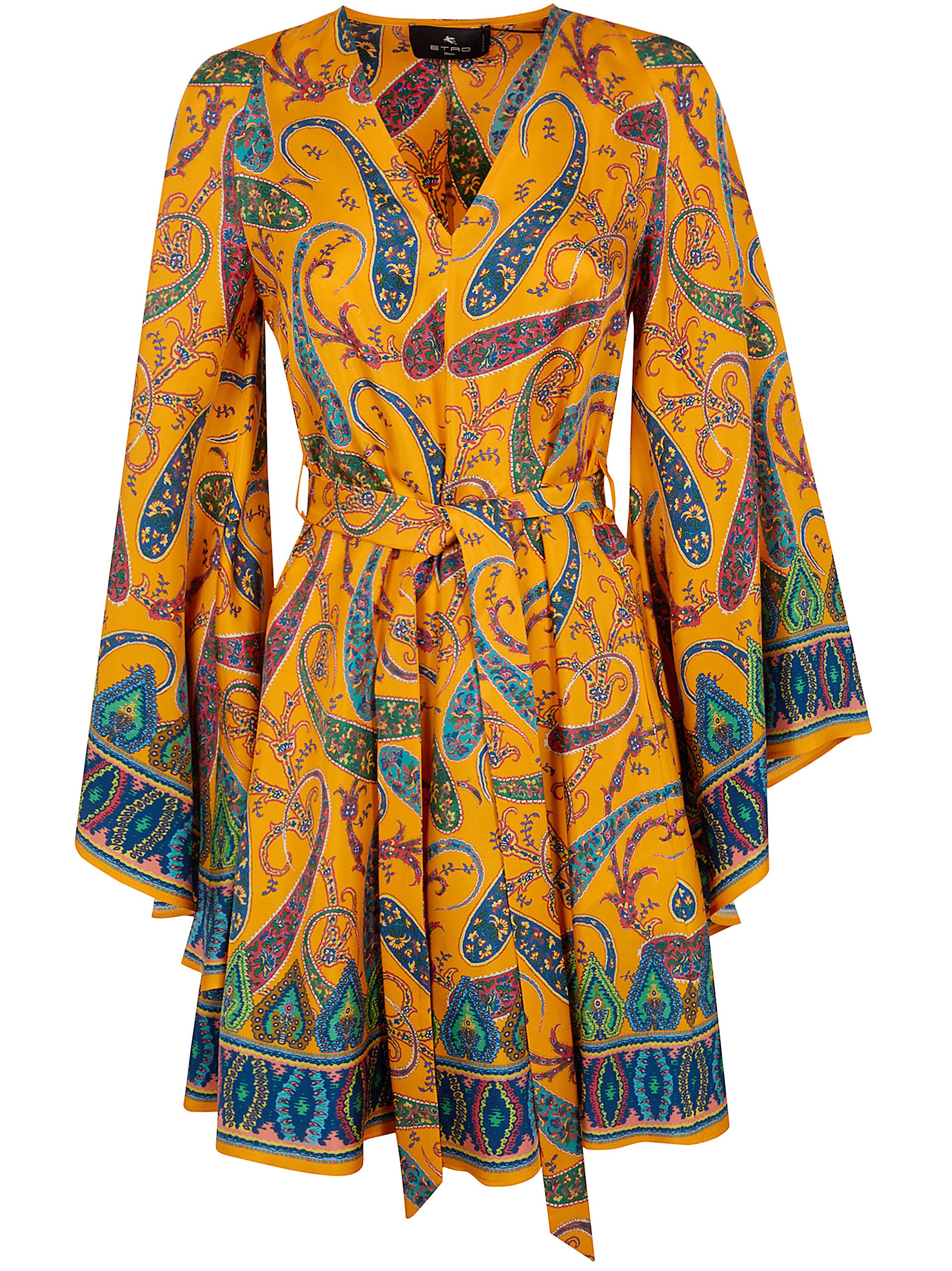 ETRO Silk Printed Mini Dress for Women