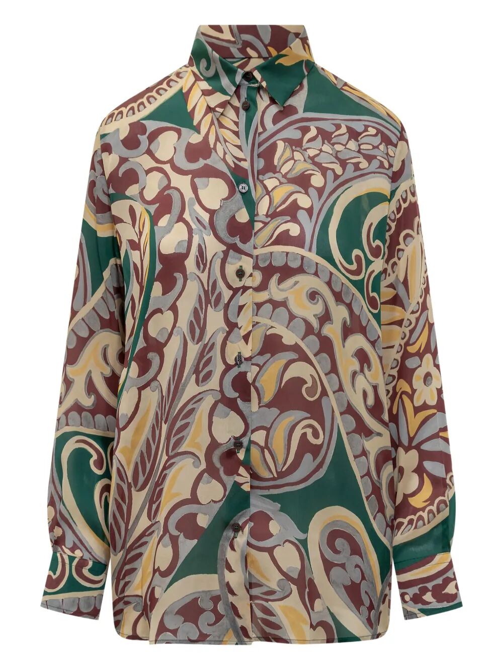 ETRO Paisley-Print Silk Shirt for Women