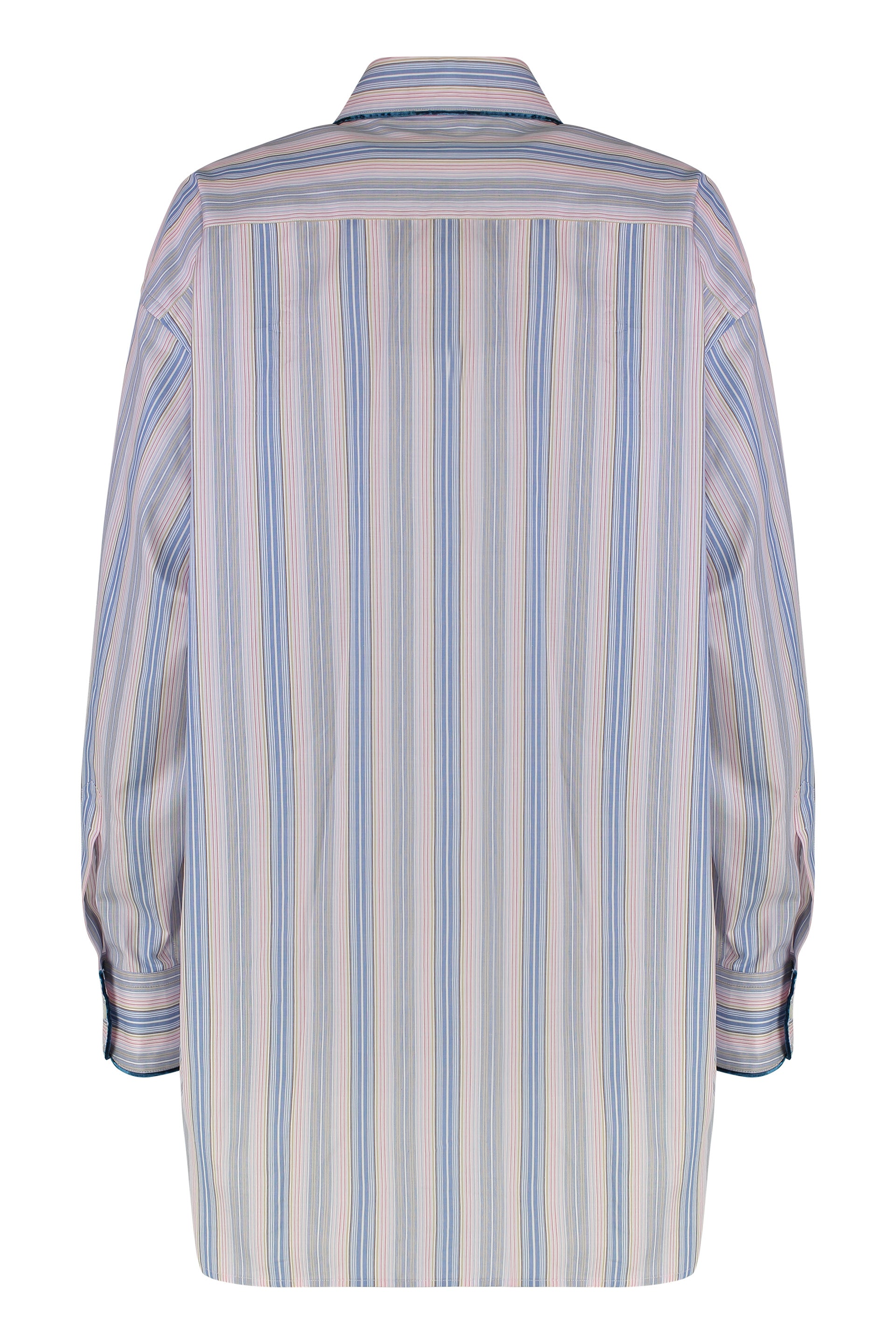 ETRO Striped Poplin Shirt - Women's Loose Fit