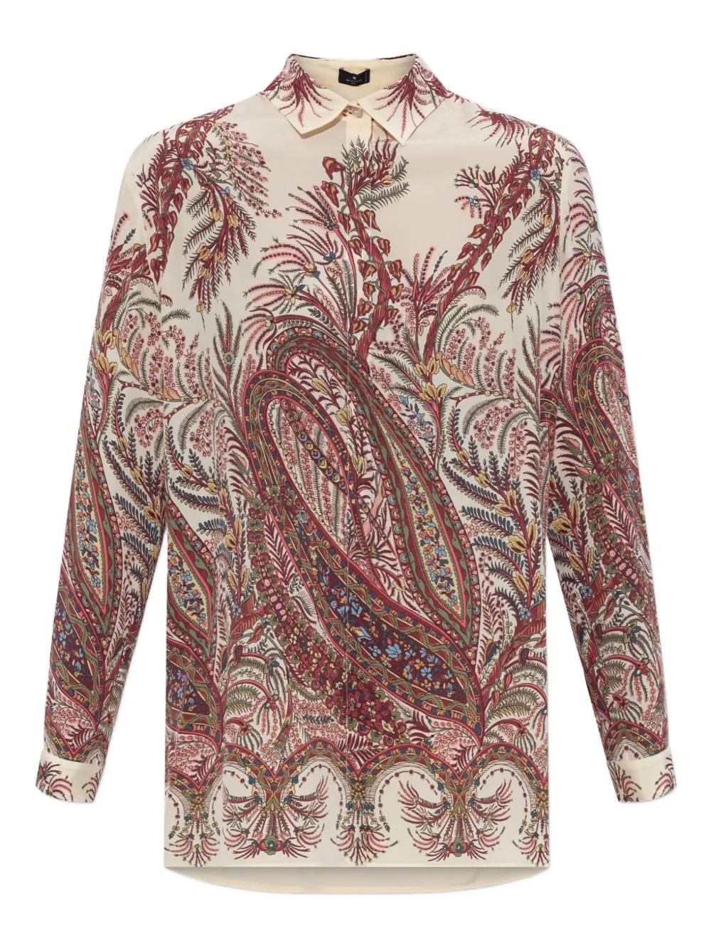 ETRO Paisley Pattern Silk Shirt for Women