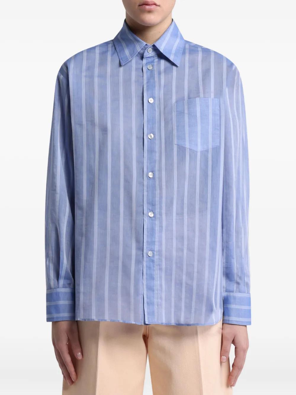 ETRO Striped Cotton Shirt for Women - FW25