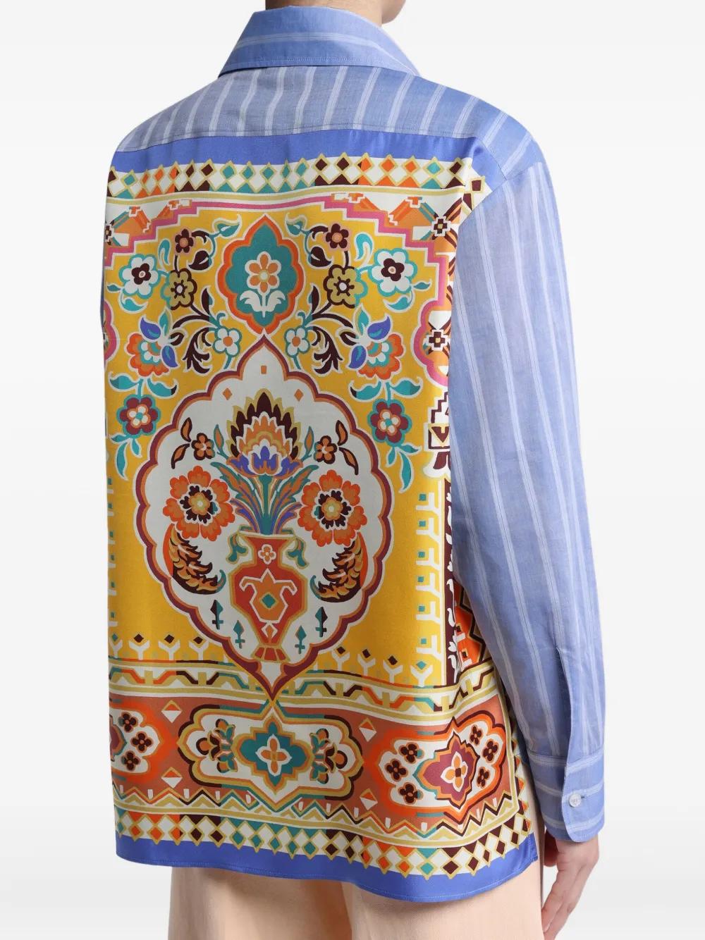 ETRO Striped Cotton Shirt for Women - FW25