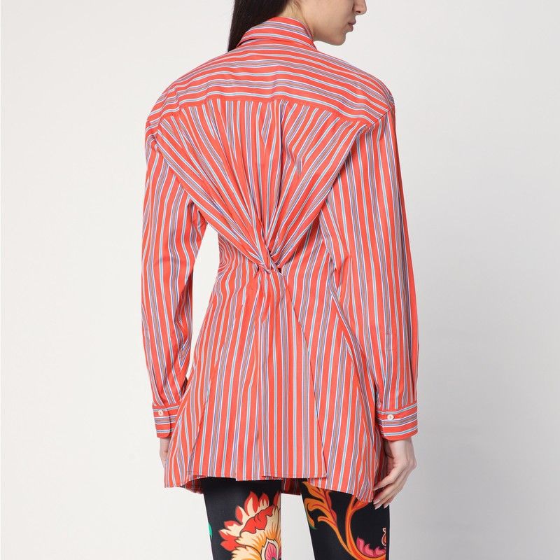 ETRO Striped Shirt with Knotted Detail for Women