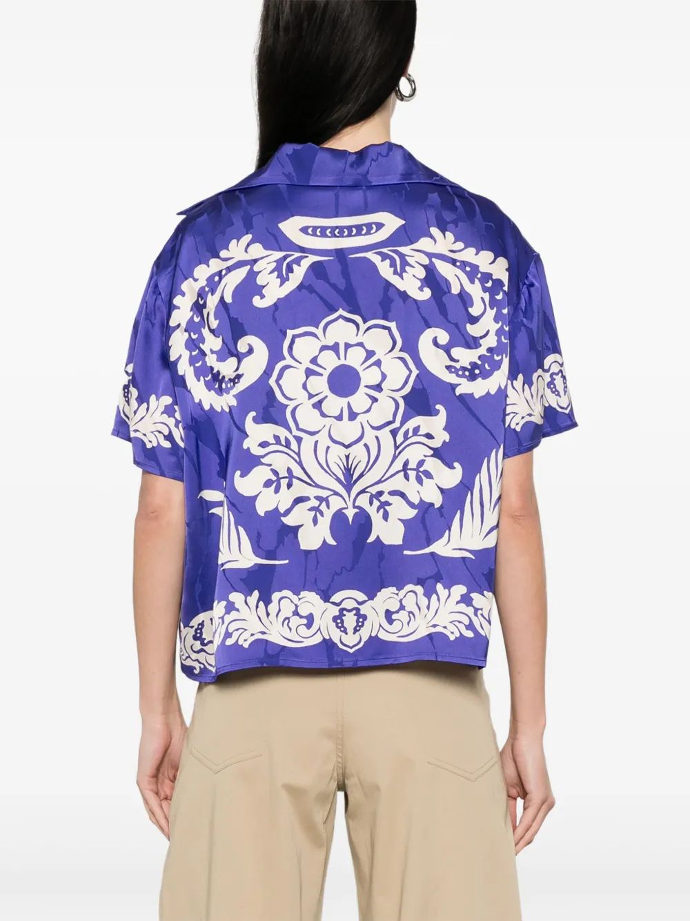 ETRO Floral Print Viscose Shirt