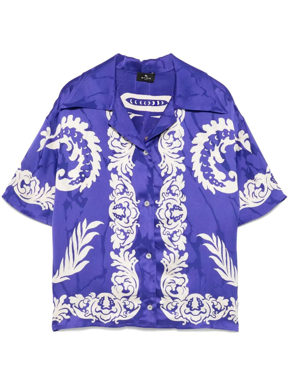 ETRO Floral Print Viscose Shirt