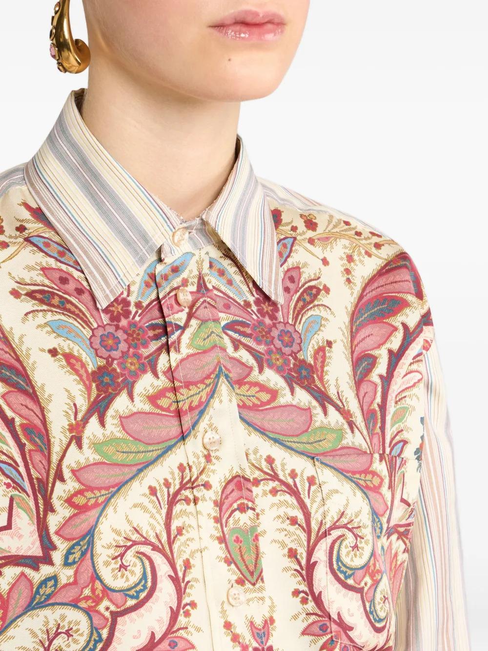 ETRO Paisley Patterned Shirt for Women - FW25 Collection