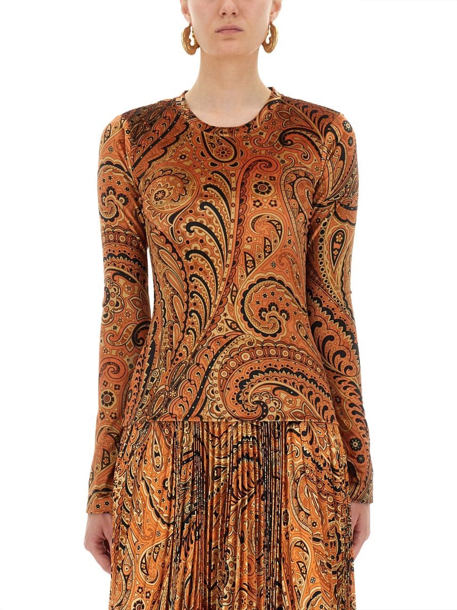 ETRO Multicolour Polyester Top - Women's - FW25