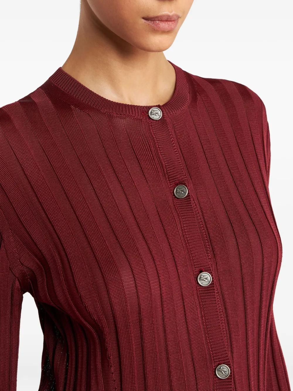 ETRO Button-Up Knit Cardigan for Women - FW25