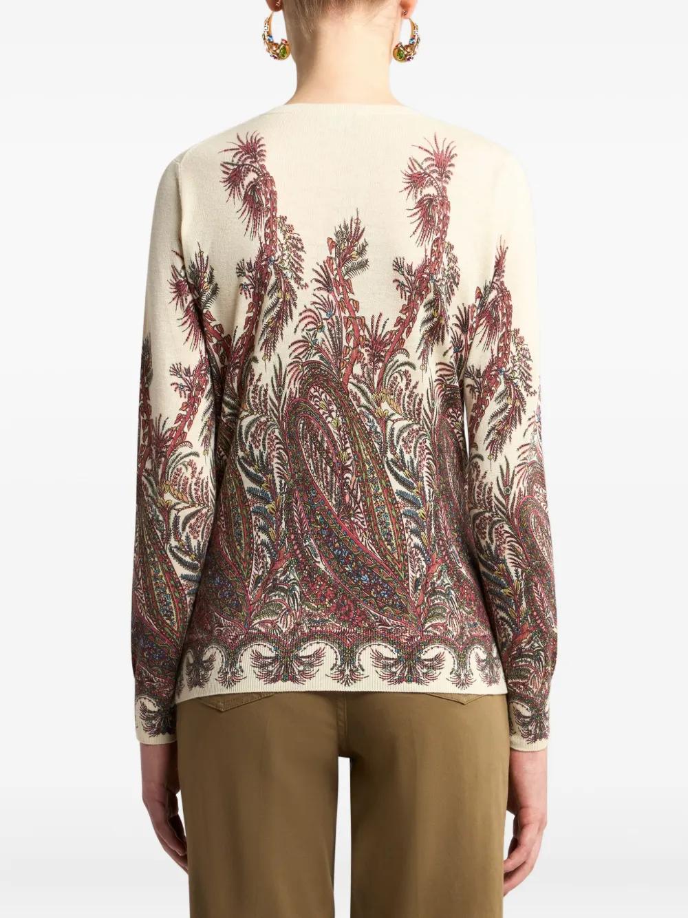 ETRO Paisley Print Cardigan