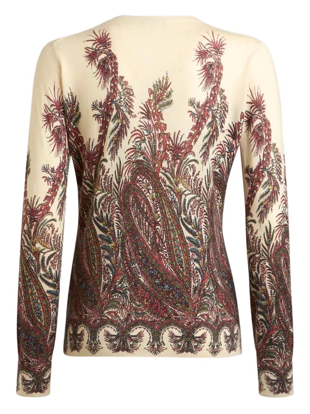 ETRO Paisley Print Cardigan