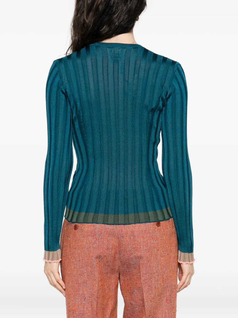 ETRO Textured Knit Pullover for Women - FW25 Collection