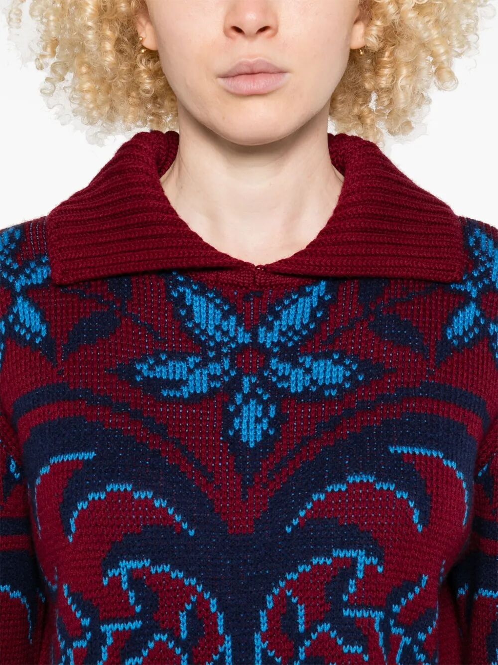 ETRO Patterned Wool Sweater