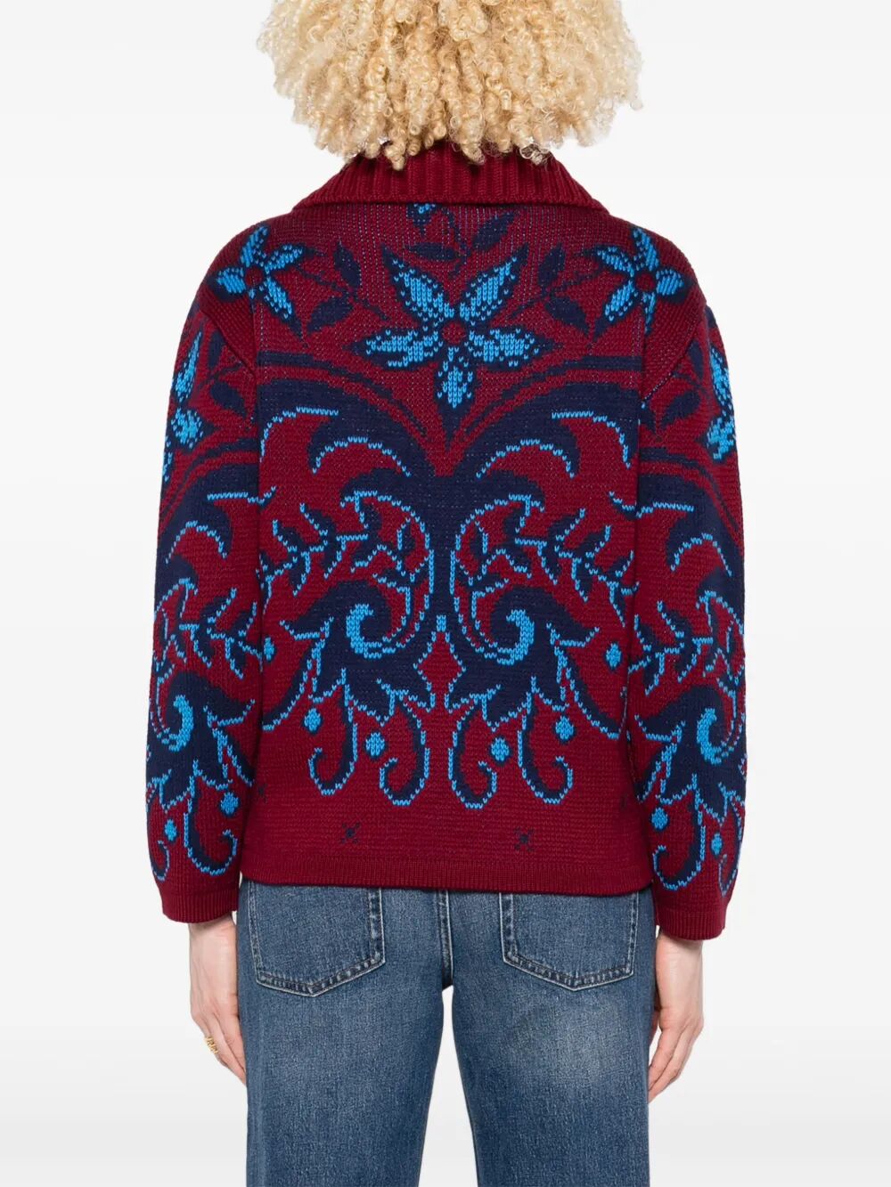 ETRO Patterned Wool Sweater