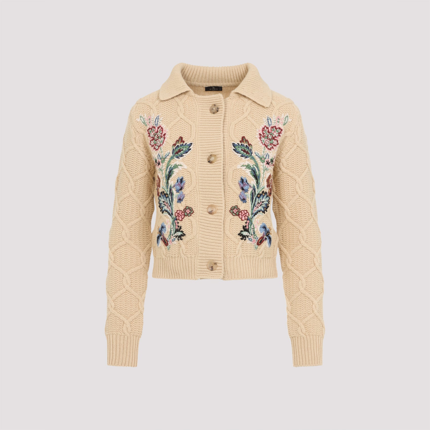 ETRO Floral Embroidered Cardigan for Women - FW25