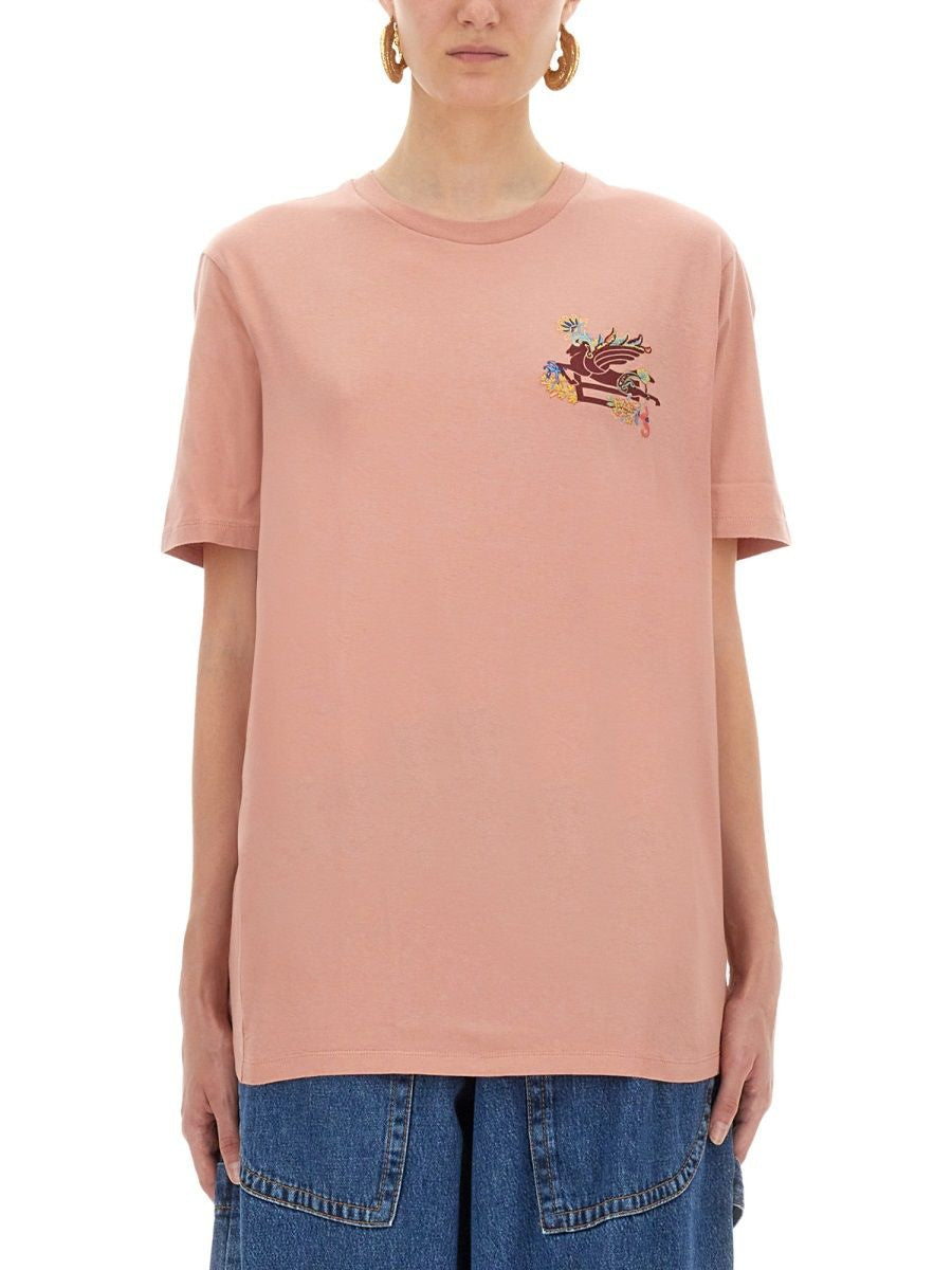 ETRO Classic Pegasus T-Shirt - Women's Regular Fit