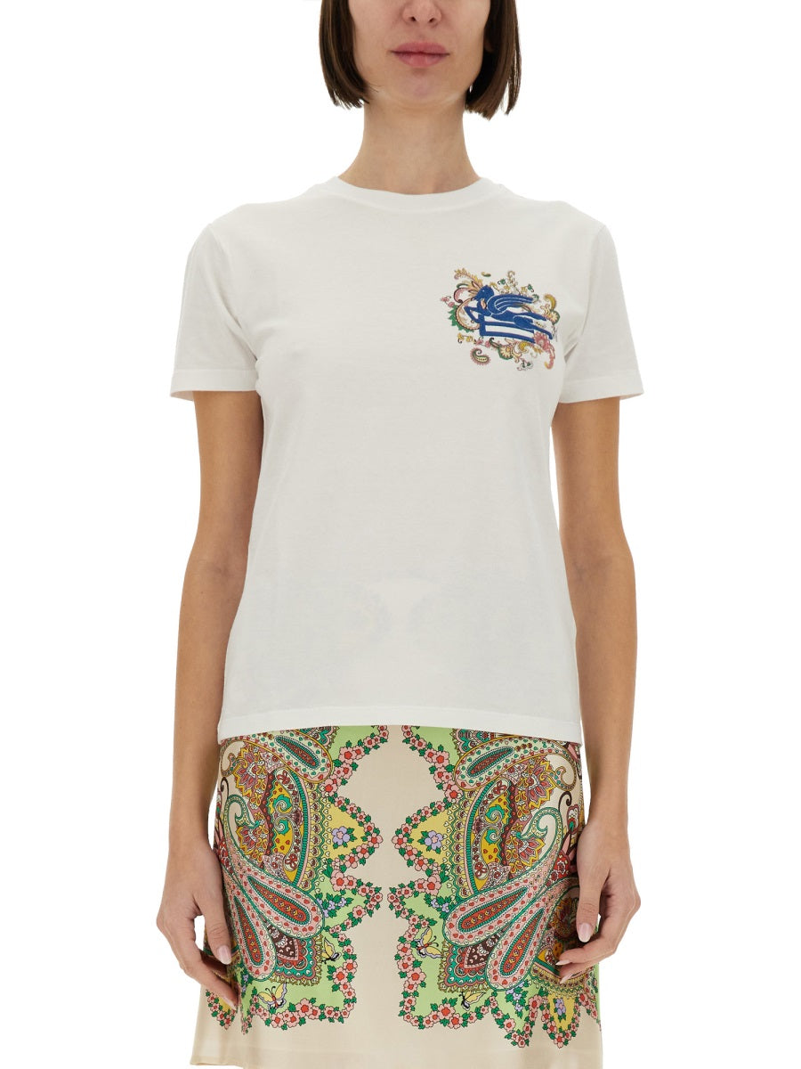 ETRO Logo T-Shirt - Size S