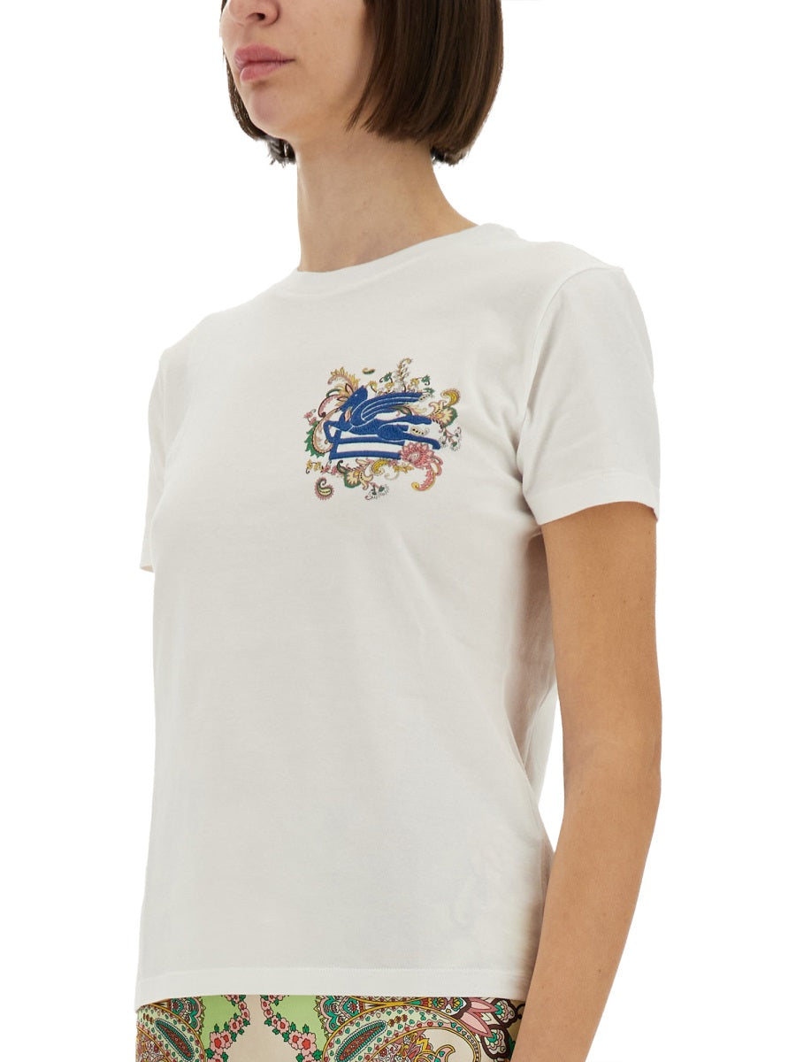ETRO Logo T-Shirt - Size S