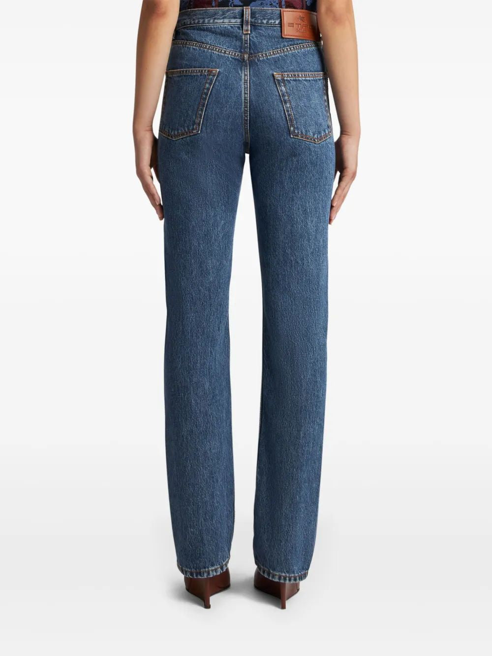 ETRO Stylish Side Appliqué Jeans for Women