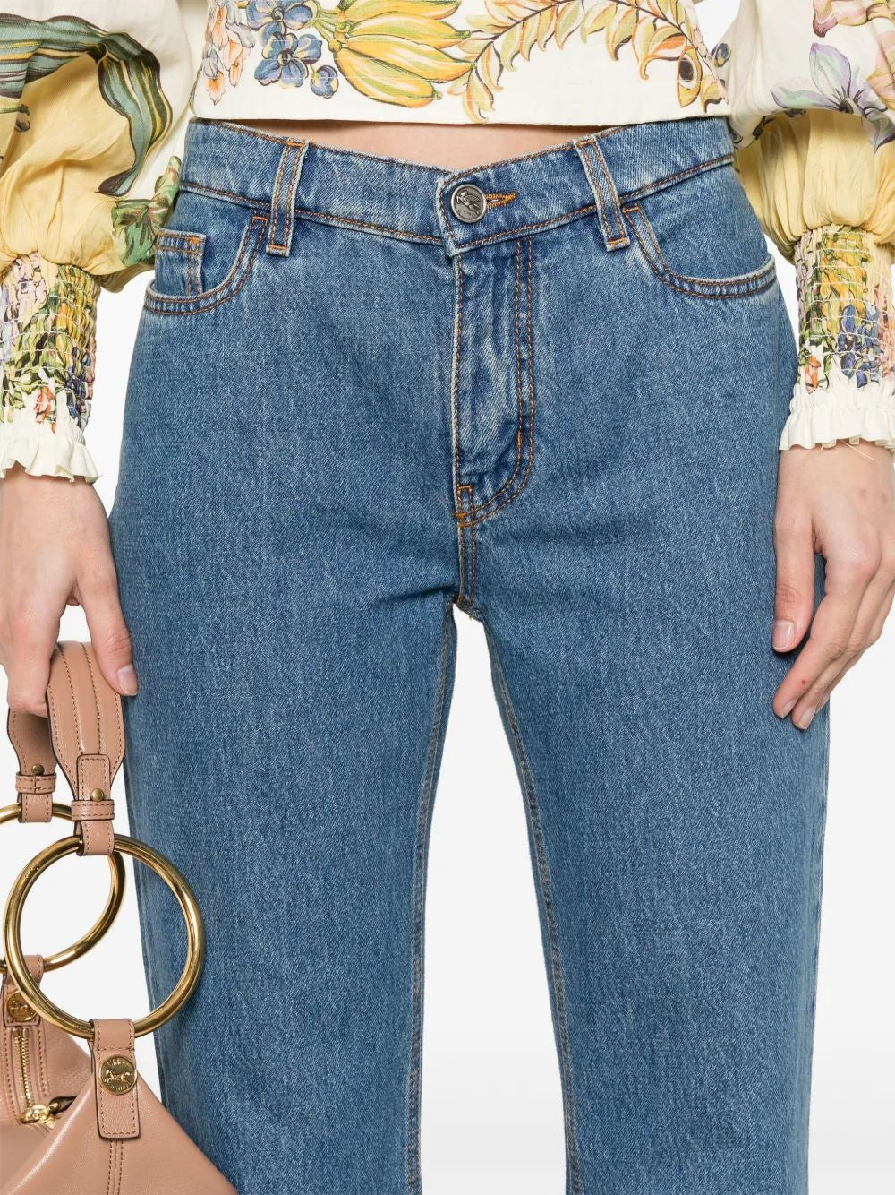 ETRO Straight Leg Denim Jeans for Women