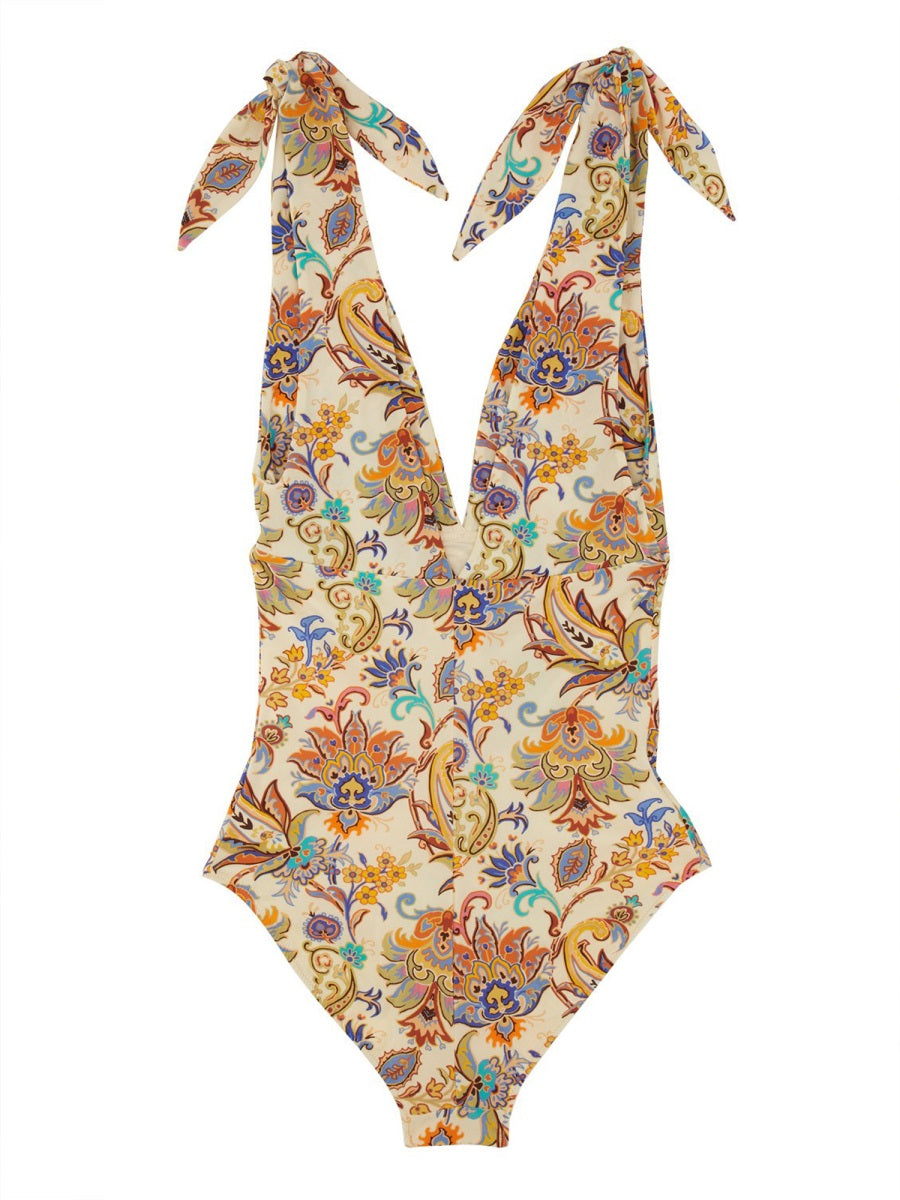 ETRO Women's Printed One-Piece Swimsuit - Size S