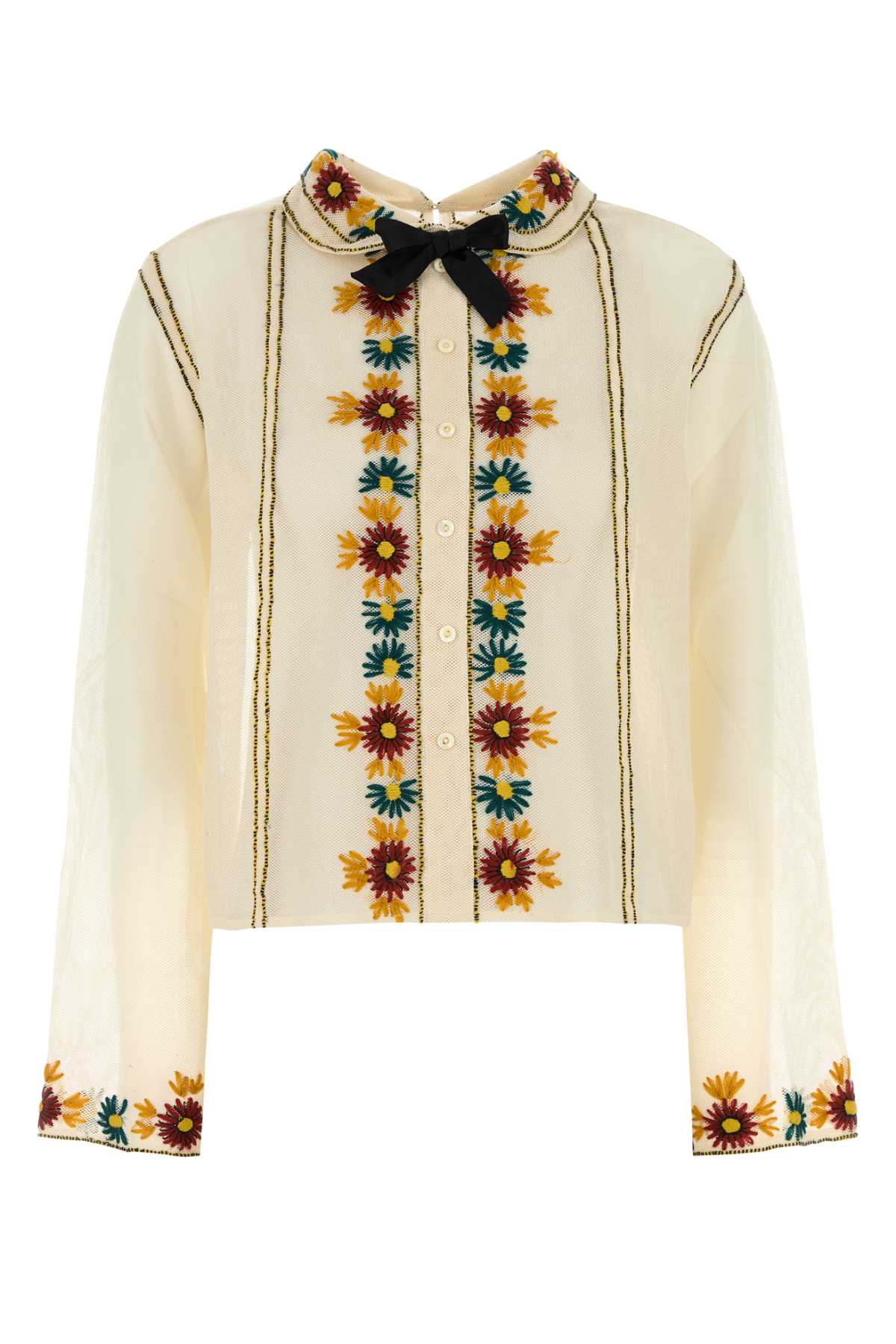 BODE Mesh Candyfloss Mini Shirt