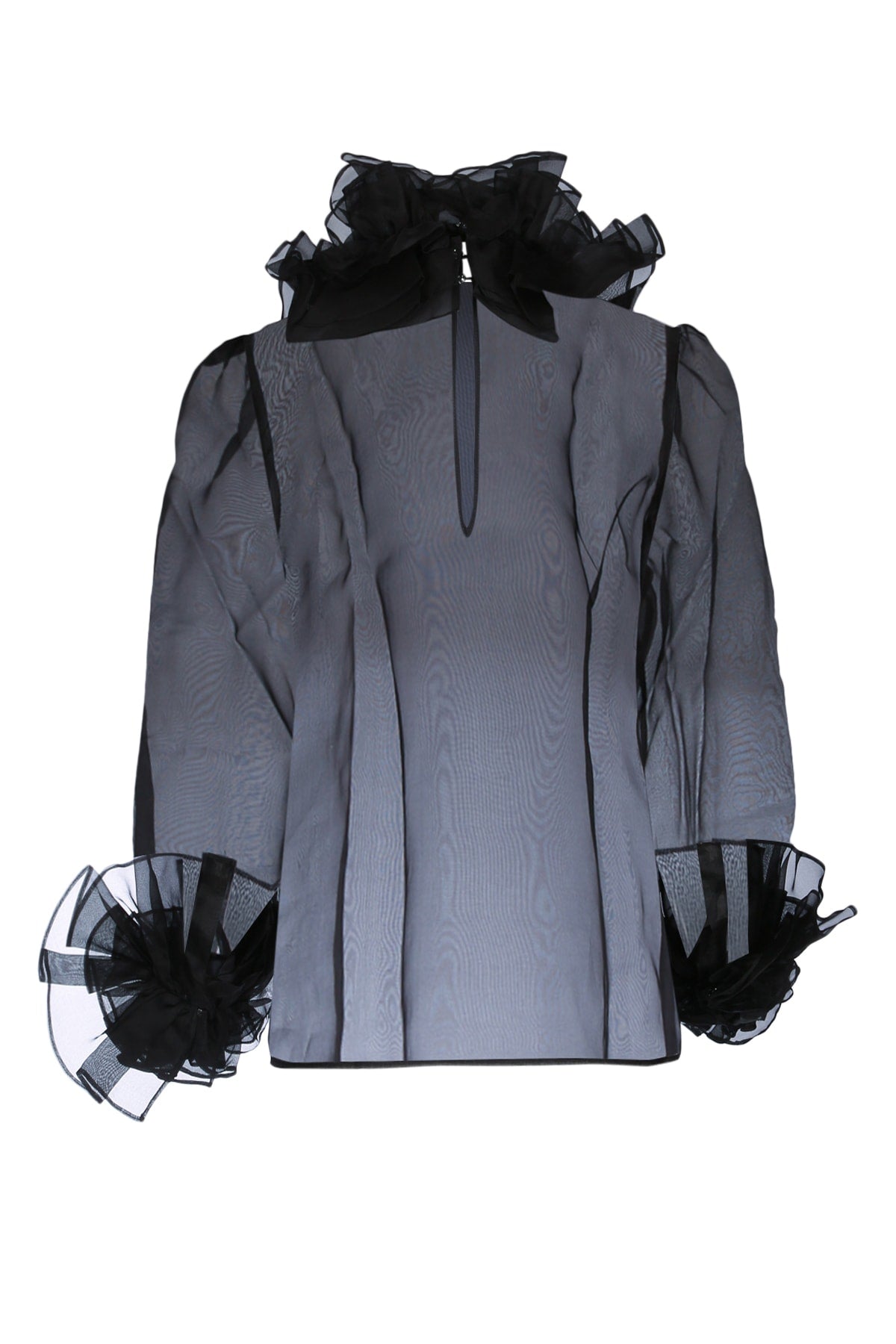 BODE Ruffled Mini Blouse