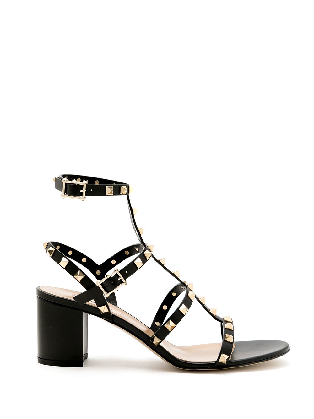 VALENTINO GARAVANI Rockstud Leather Sandals for Women