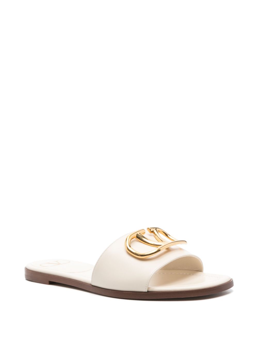 VALENTINO GARAVANI Open Toe Leather Sandals for Women - SS25 Collection