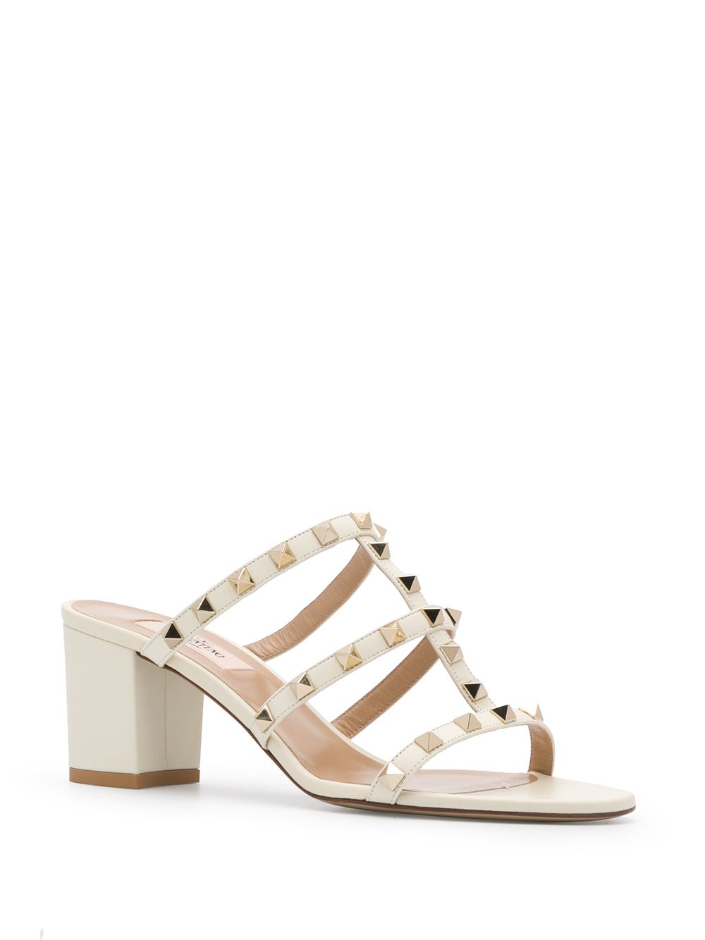 VALENTINO GARAVANI Rockstud Leather Sandals for Women