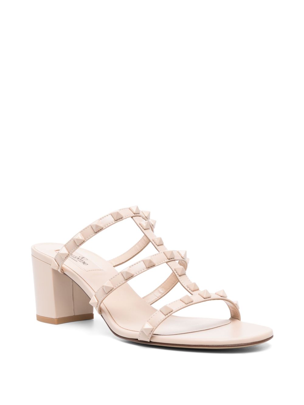 VALENTINO GARAVANI Rockstud Leather Sandals for Women