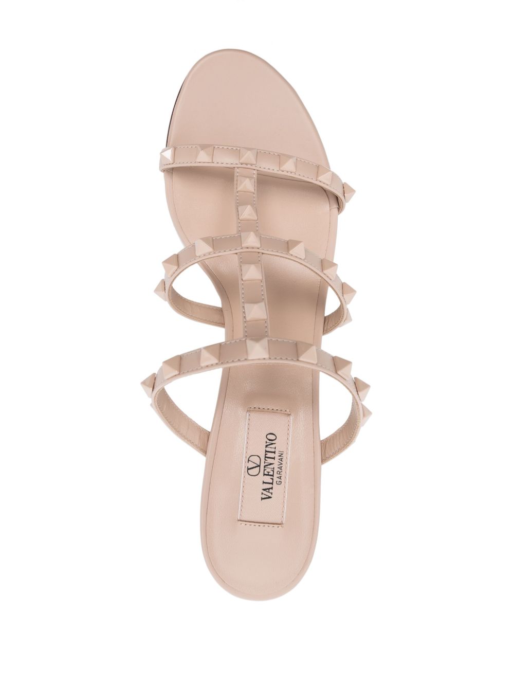 VALENTINO GARAVANI Rockstud Leather Sandals for Women