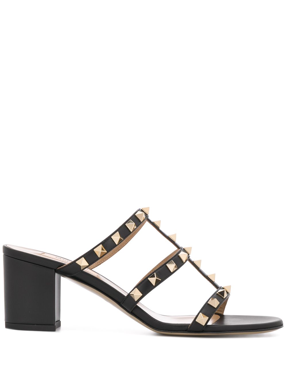 VALENTINO GARAVANI Rockstud Leather Sandals for Women