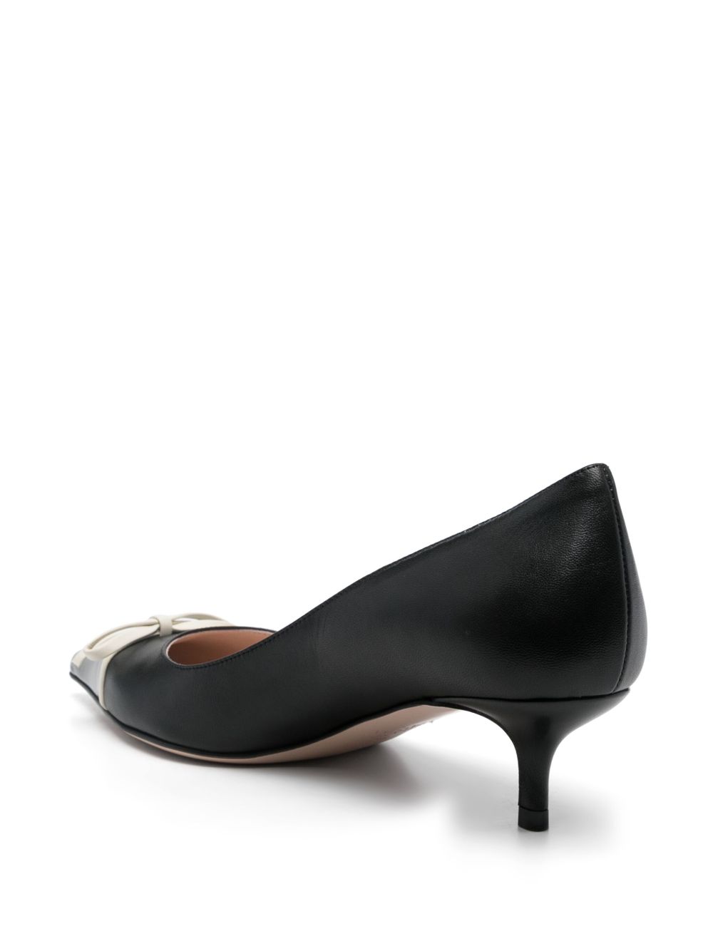 VALENTINO GARAVANI Pointed Toe Kitten Heel Pumps