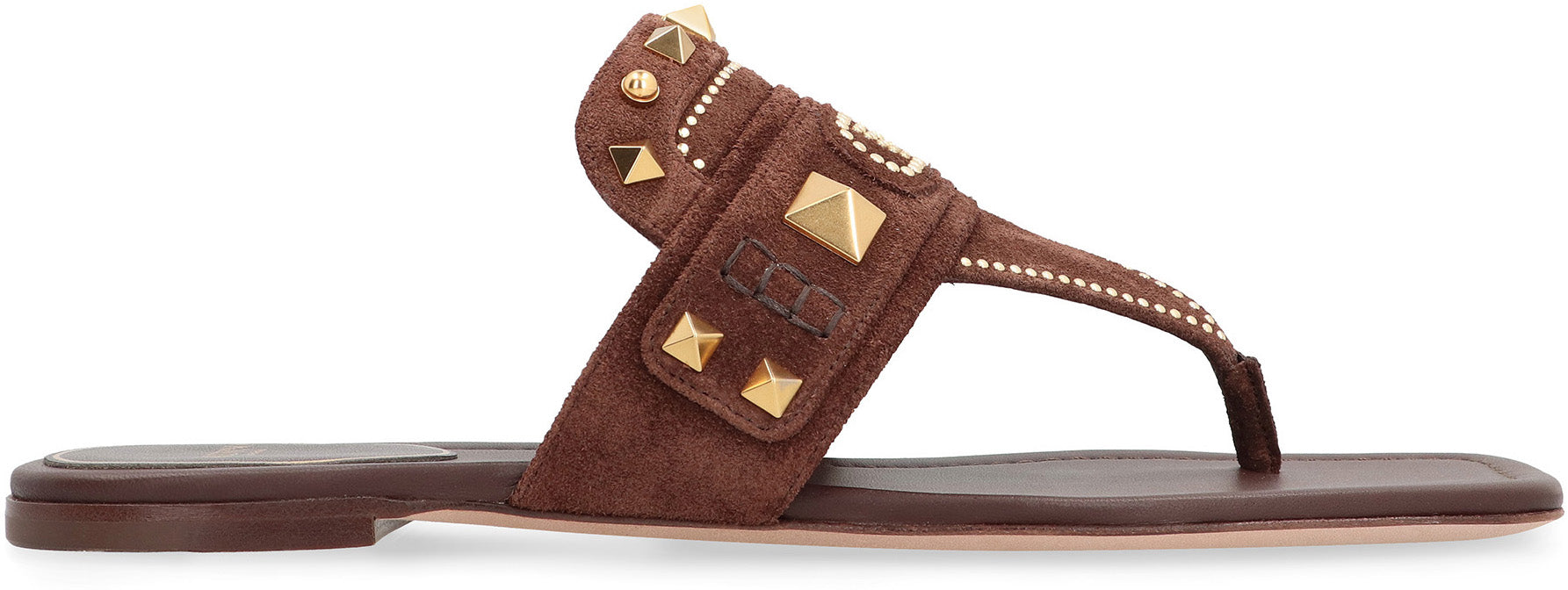 VALENTINO Plaster Caster Suede Sandals Women's