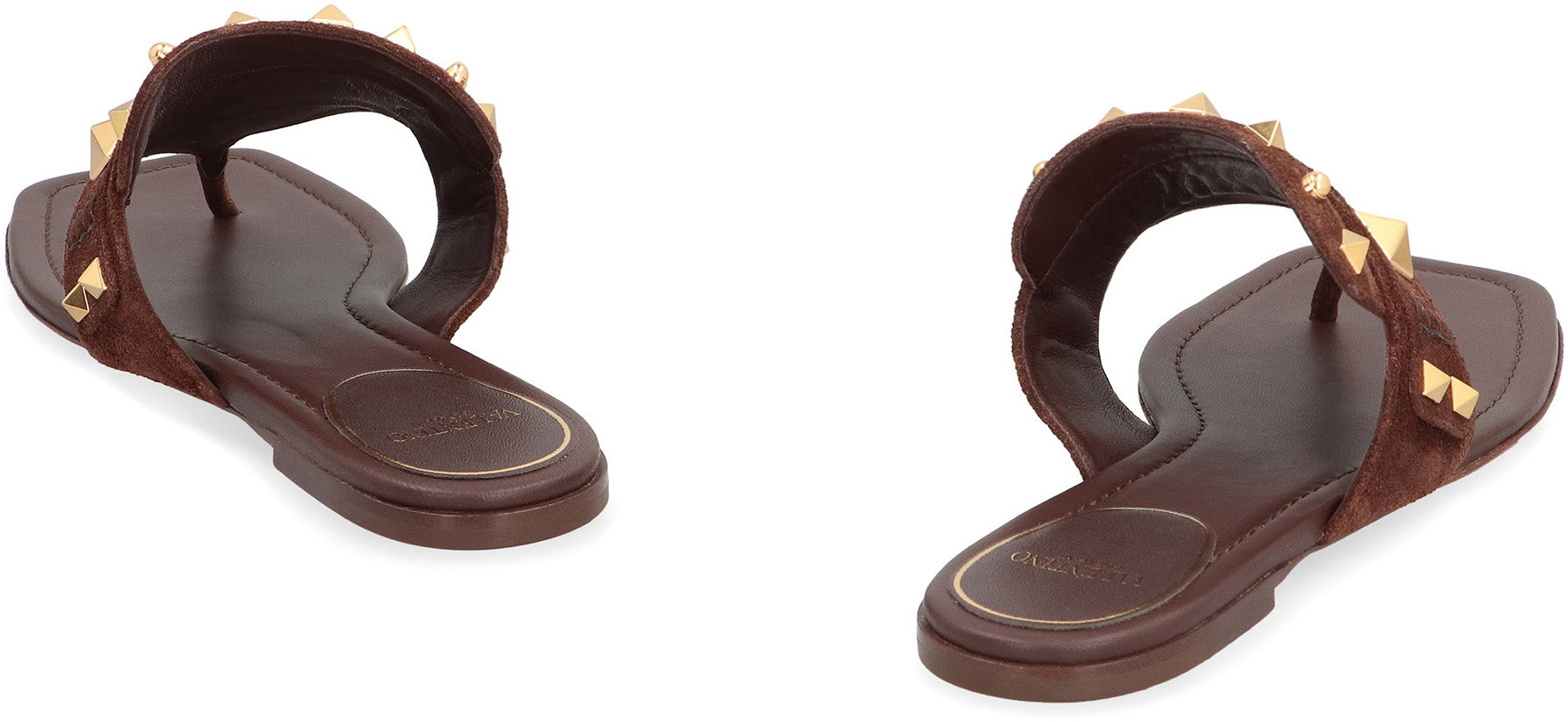 VALENTINO Plaster Caster Suede Sandals Women's