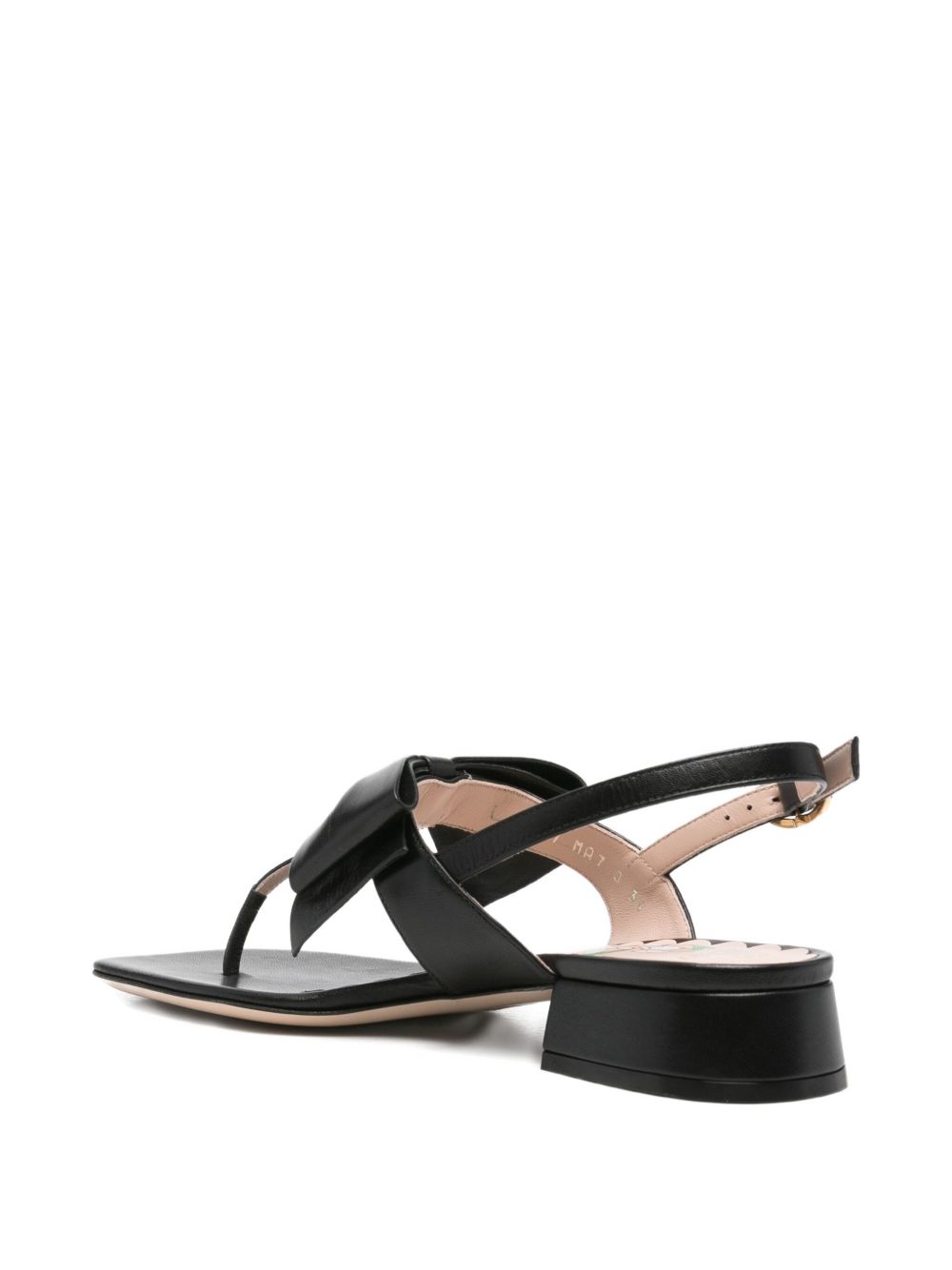 VALENTINO GARAVANI Chic Leather Thong Sandals for Women