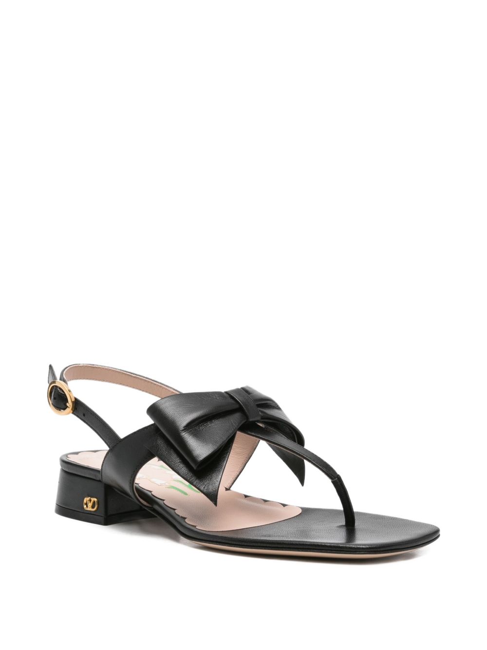 VALENTINO GARAVANI Chic Leather Thong Sandals for Women