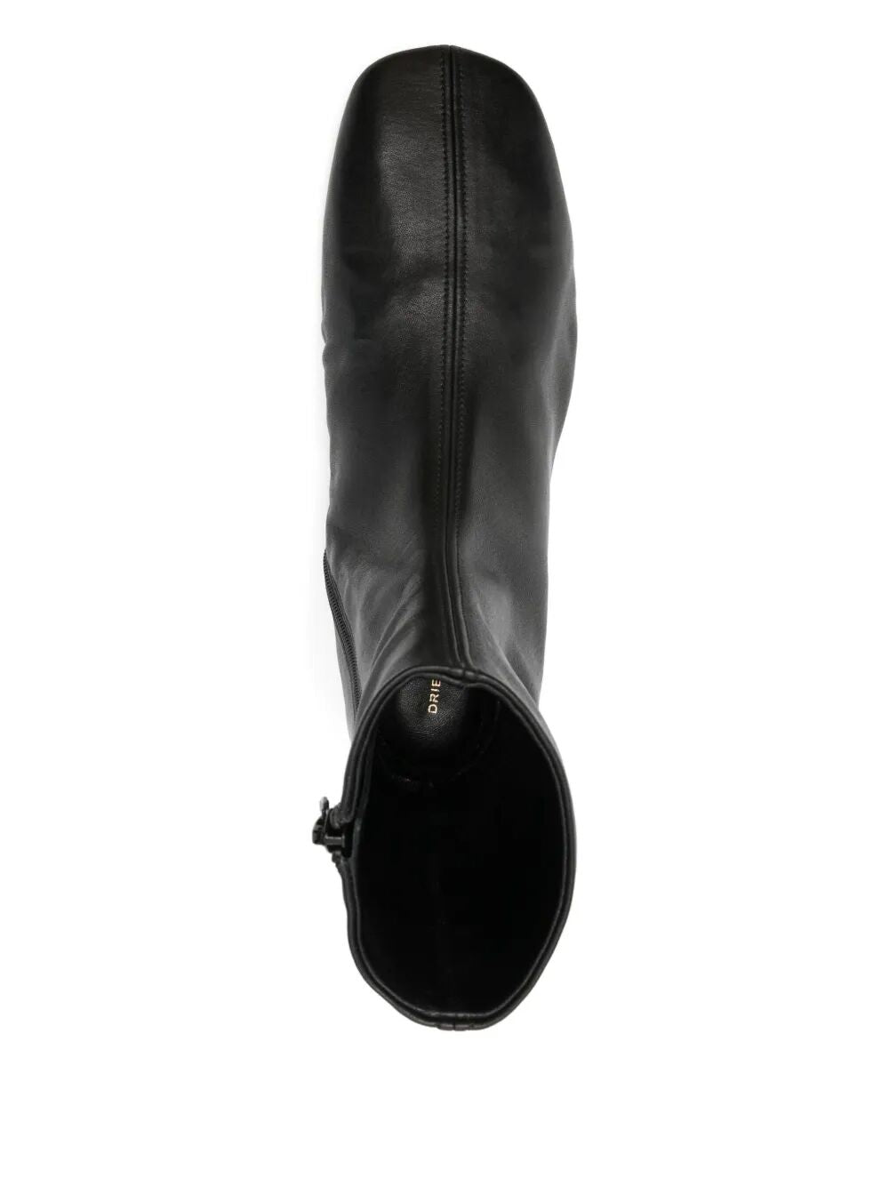 DRIES VAN NOTEN Leather Sock Booties