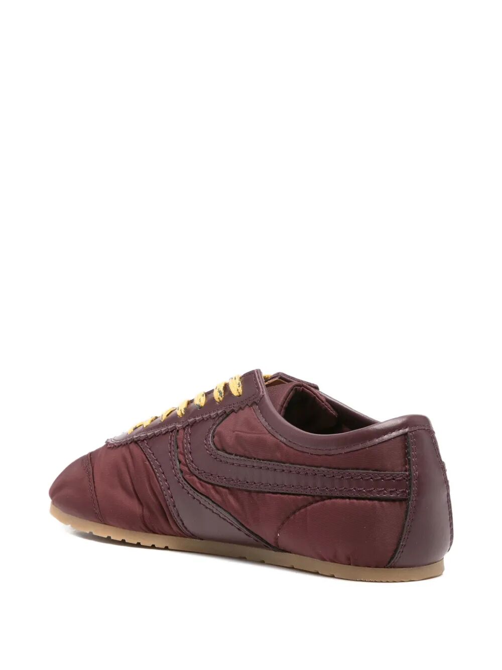 DRIES VAN NOTEN Nylon Marathon Sneakers with Nappa Inserts for Women