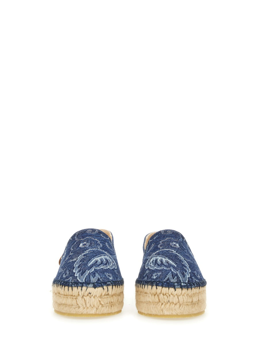 ETRO Women's Denim Espadrilles